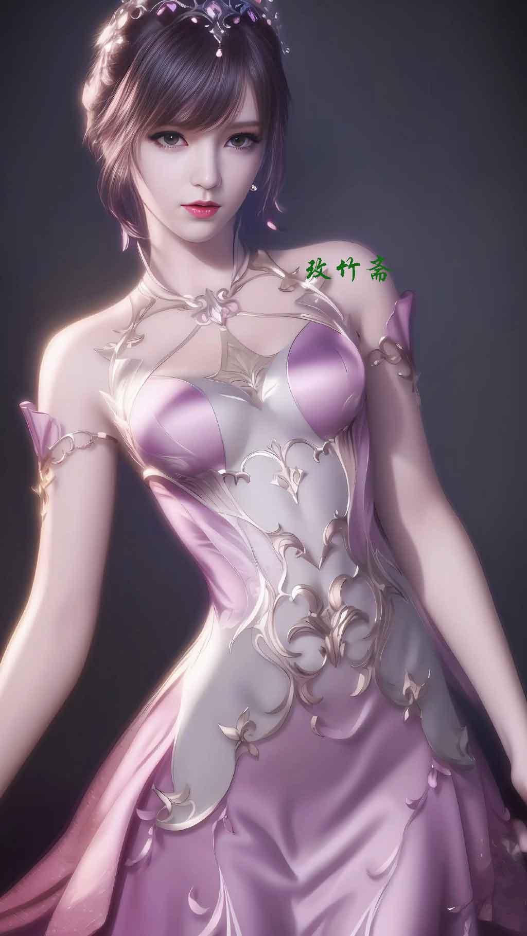 《斗罗大陆》小舞AI壁纸