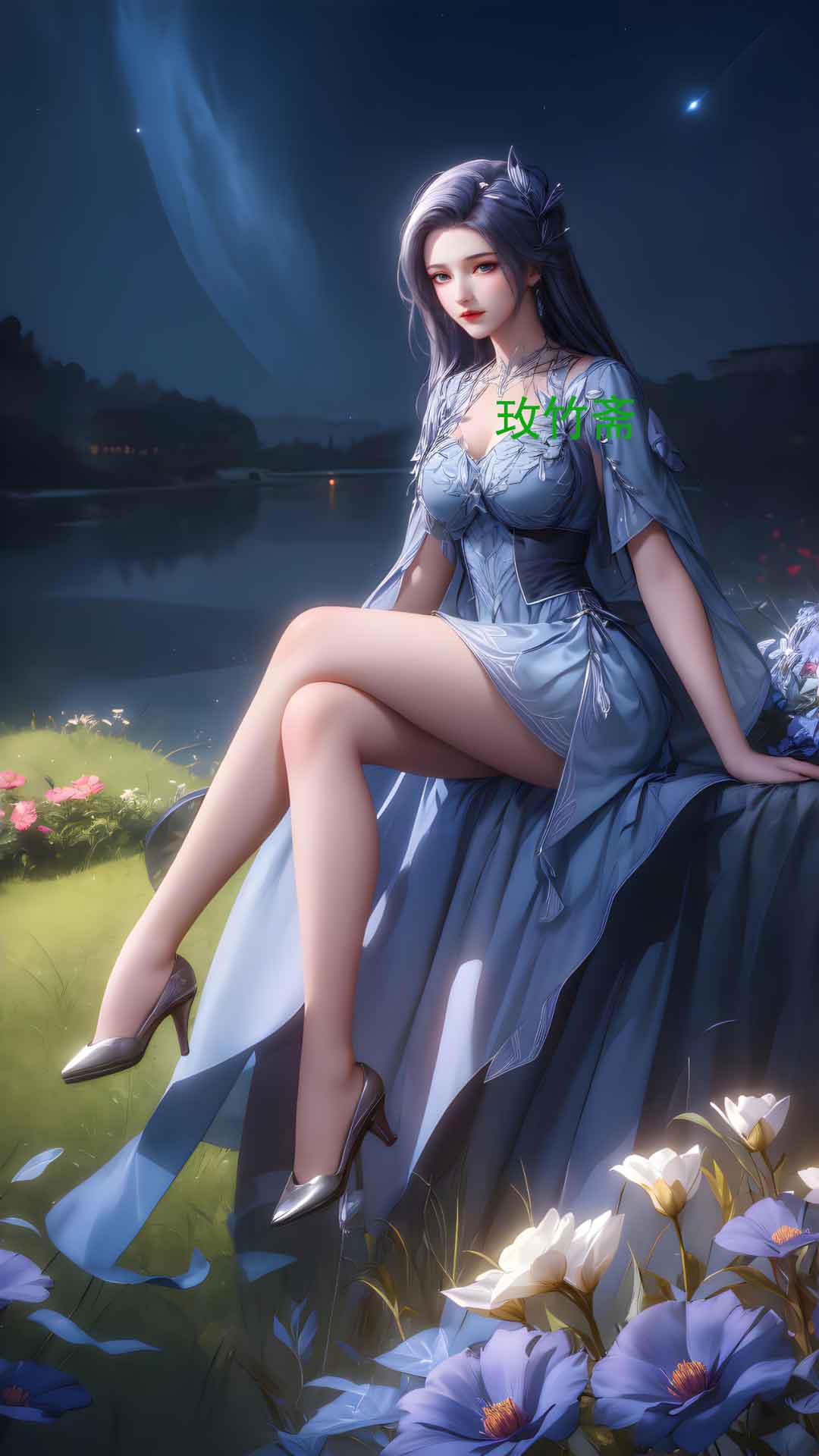 《斗罗大陆》阿银美腿壁纸