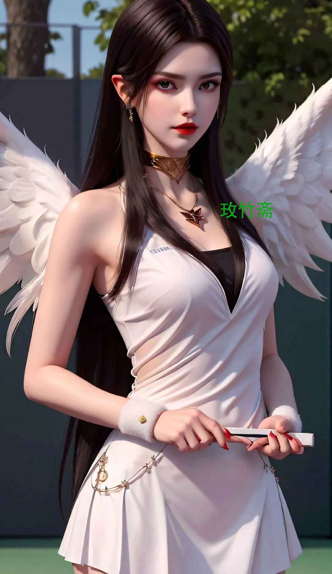 《斗破苍穹》彩鳞性感手机壁纸