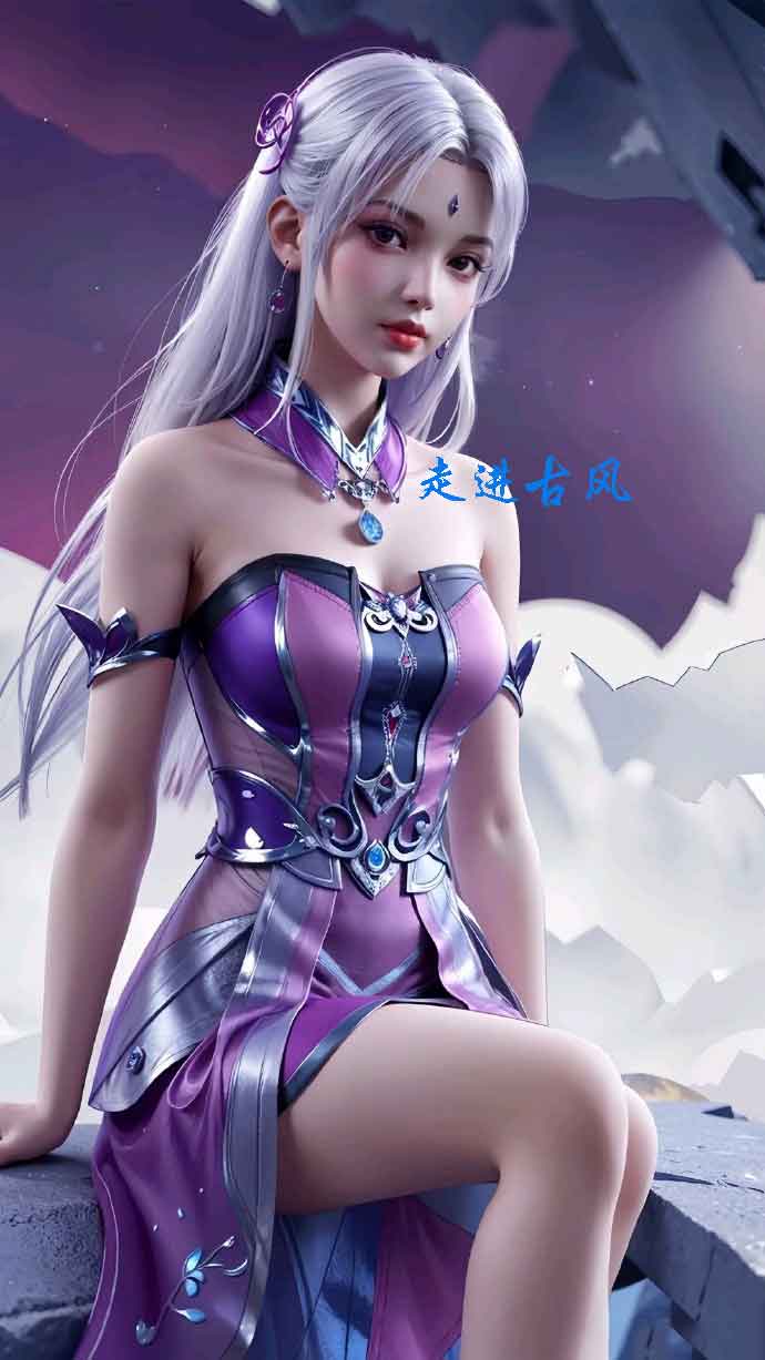 《斗破苍穹》小医仙性感美腿壁纸
