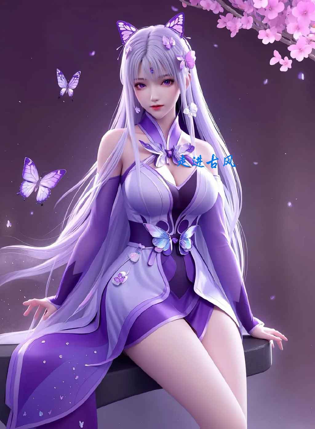 《斗破苍穹》小医仙性感美腿壁纸