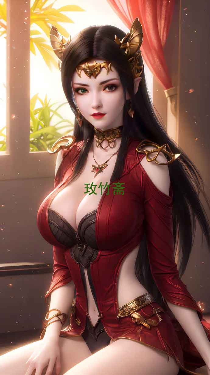 《斗破苍穹》美杜莎办公室制服壁纸