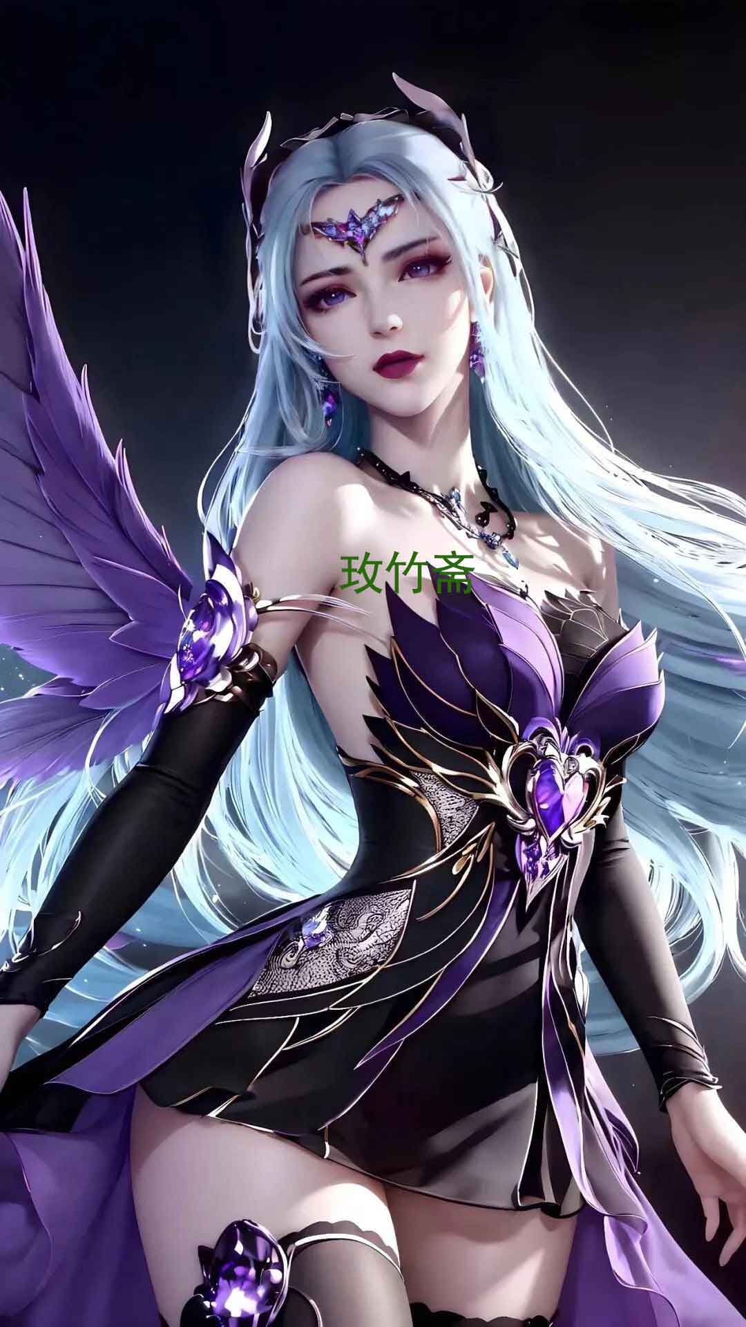 斗罗大陆暗黑千仞雪美腿壁纸