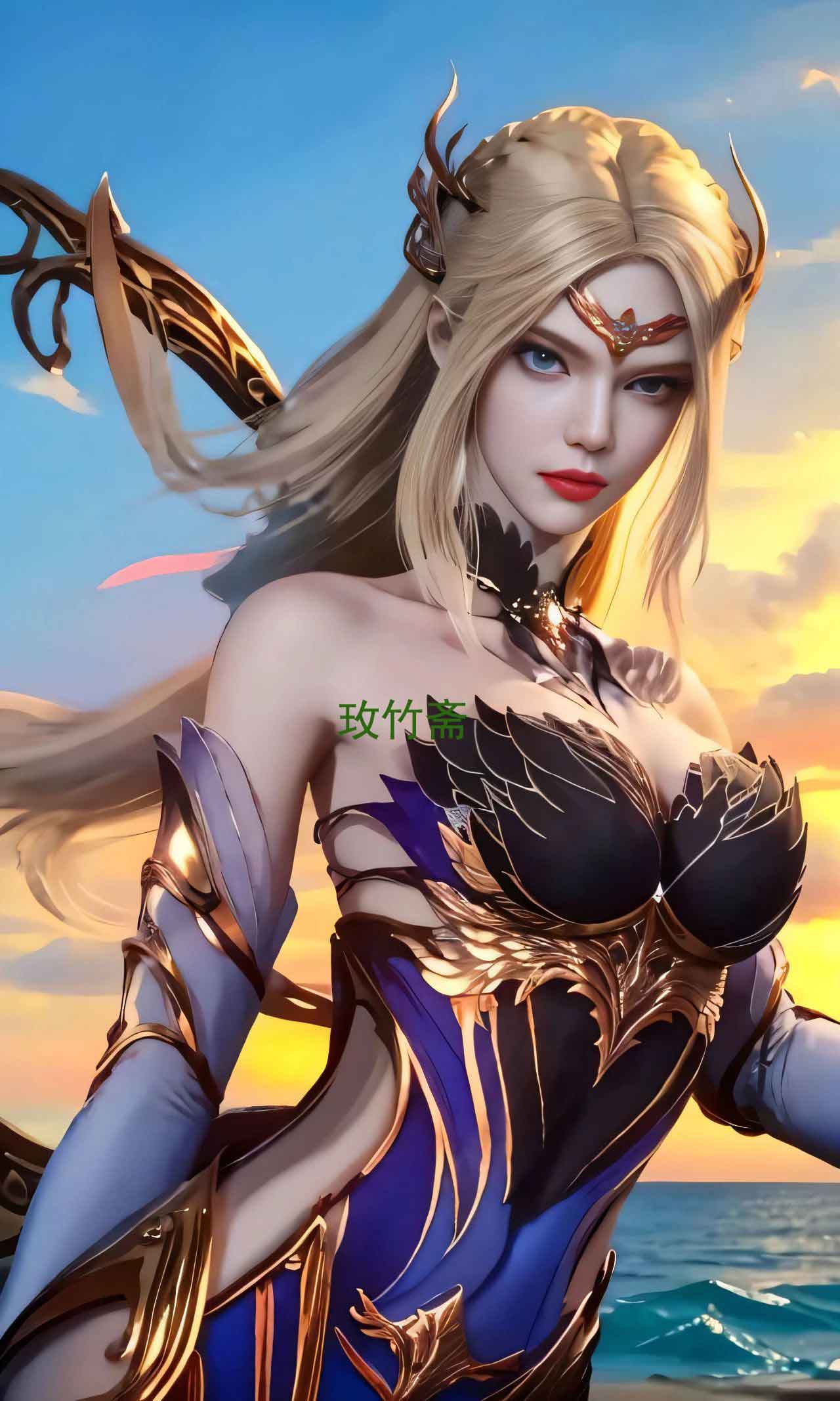 斗罗大陆暗黑千仞雪美腿壁纸