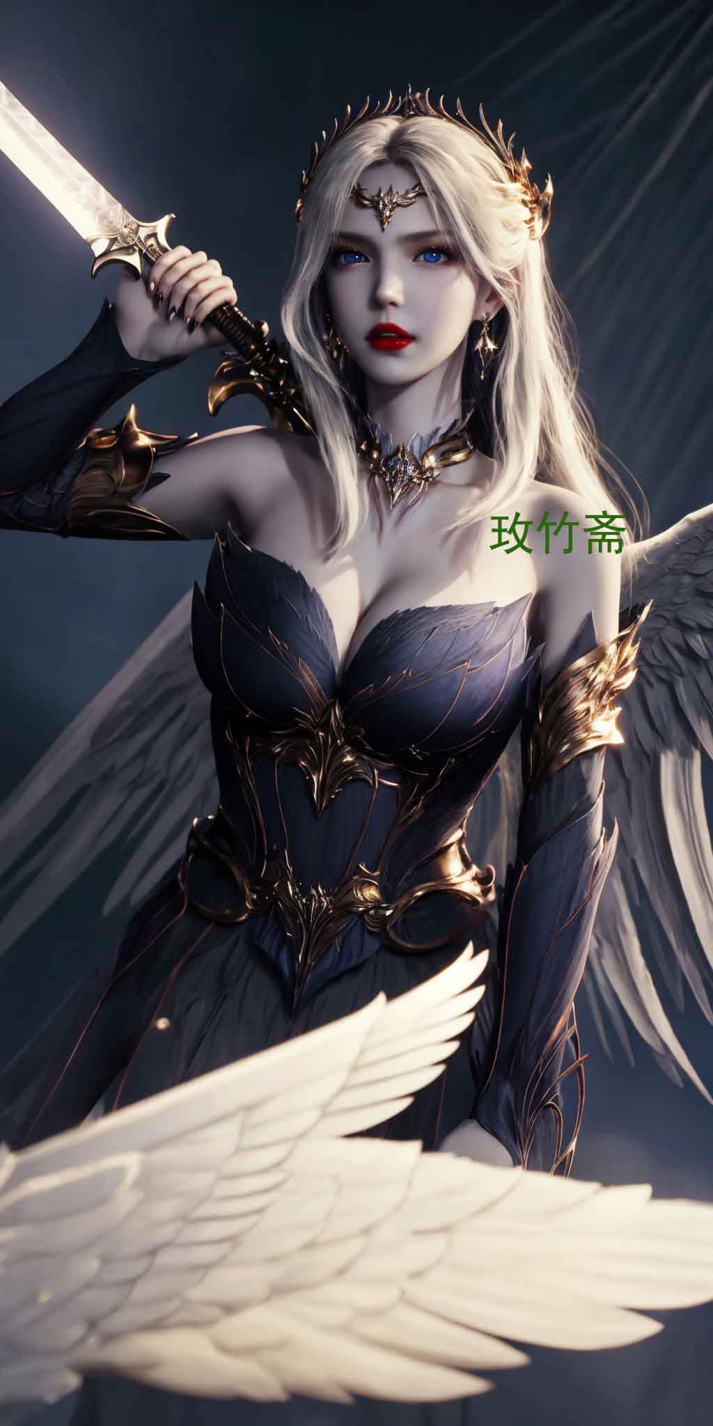 斗罗大陆千仞雪神装性感美腿壁纸