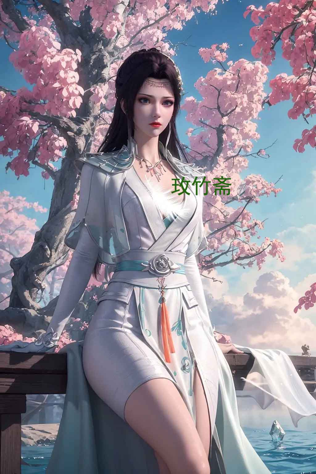 《斗破苍穹》云韵美腿全身照壁纸