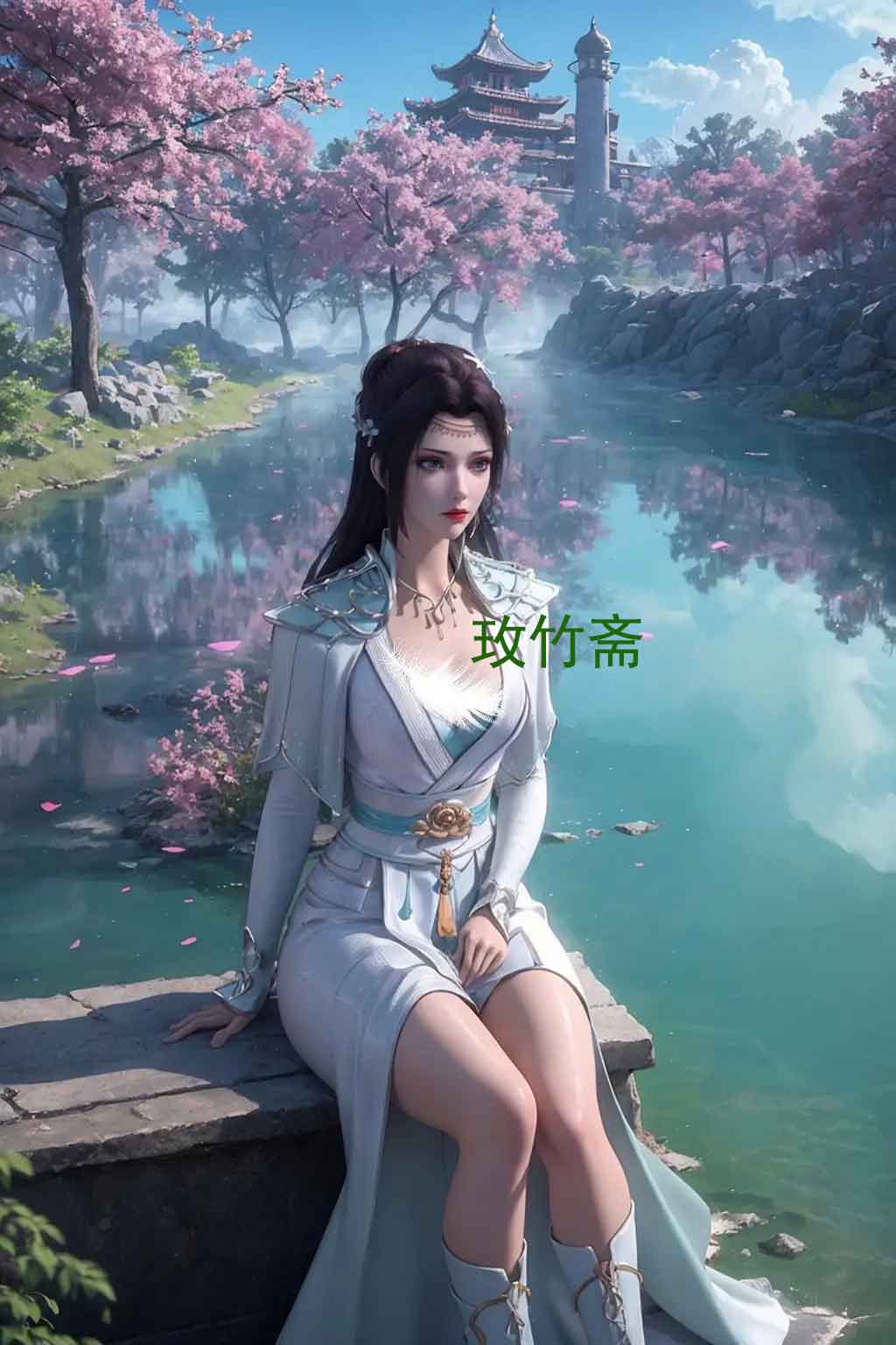 《斗破苍穹》云韵美腿全身照壁纸