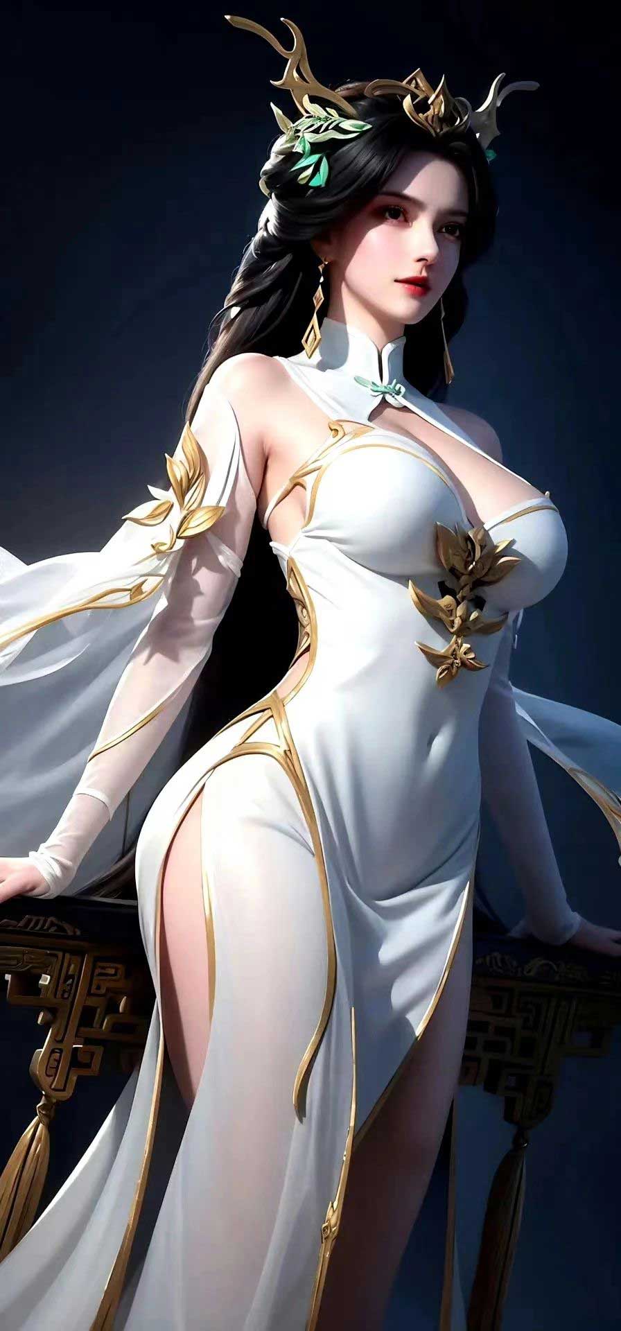 《完美世界》柳神性感美腿壁纸