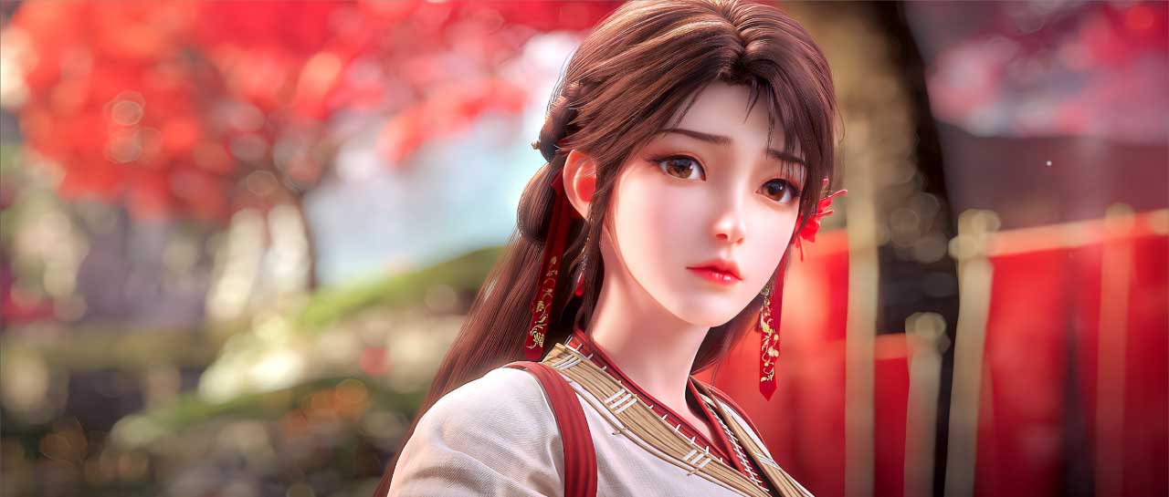 《完美世界》火灵儿火桑花最新版壁纸