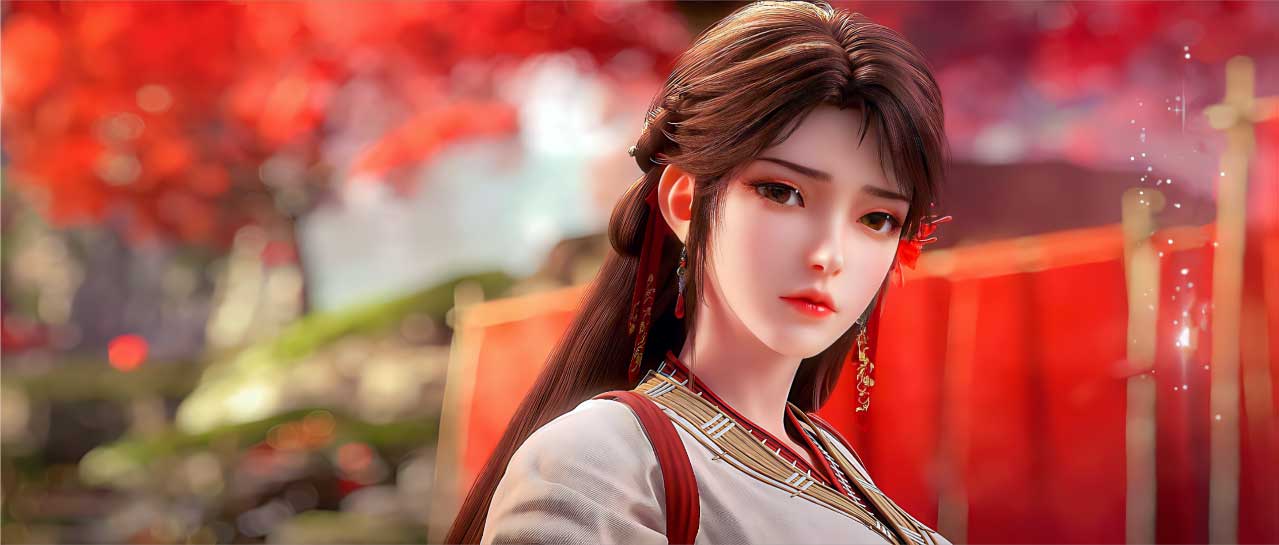 《完美世界》火灵儿火桑花最新版壁纸