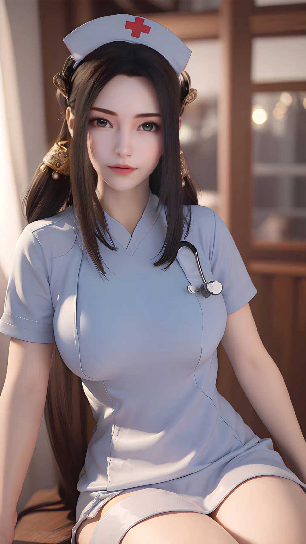 《完美世界》秦怡宁3d性感美腿壁纸