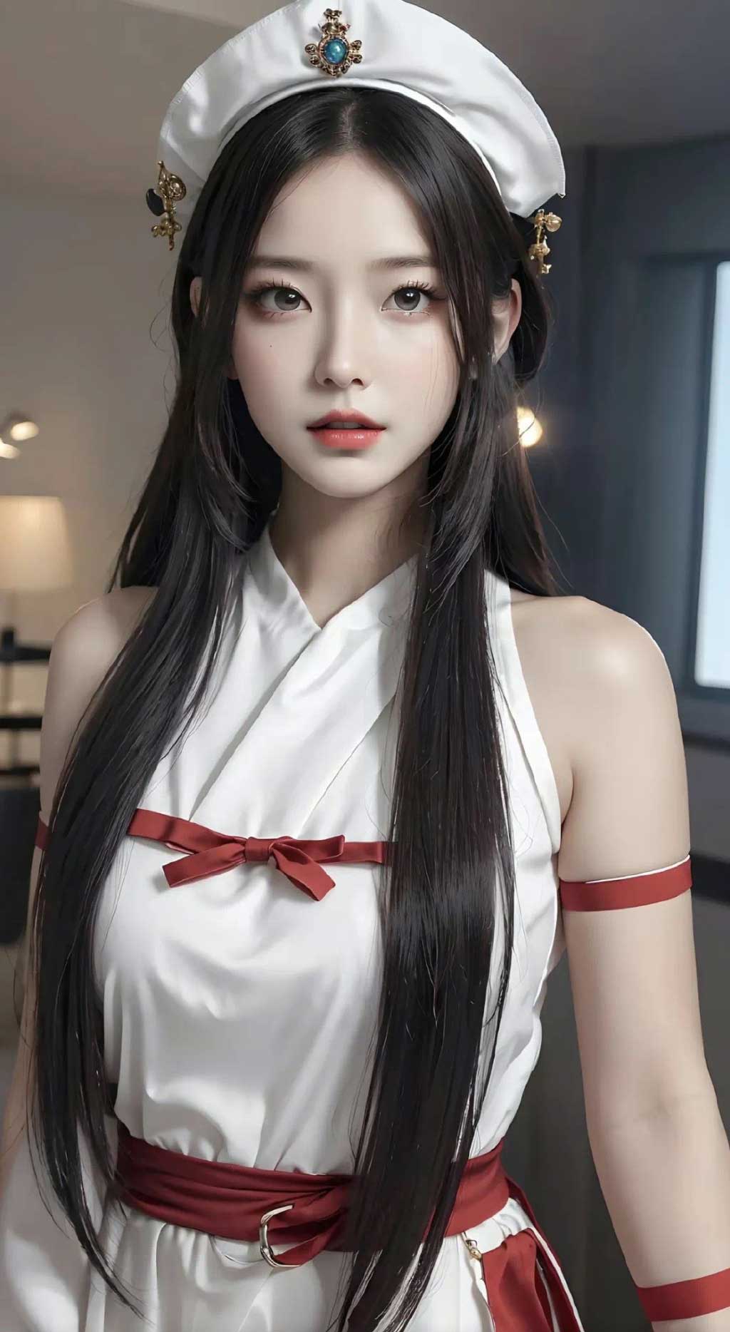 《完美世界》秦怡宁3d性感美腿壁纸