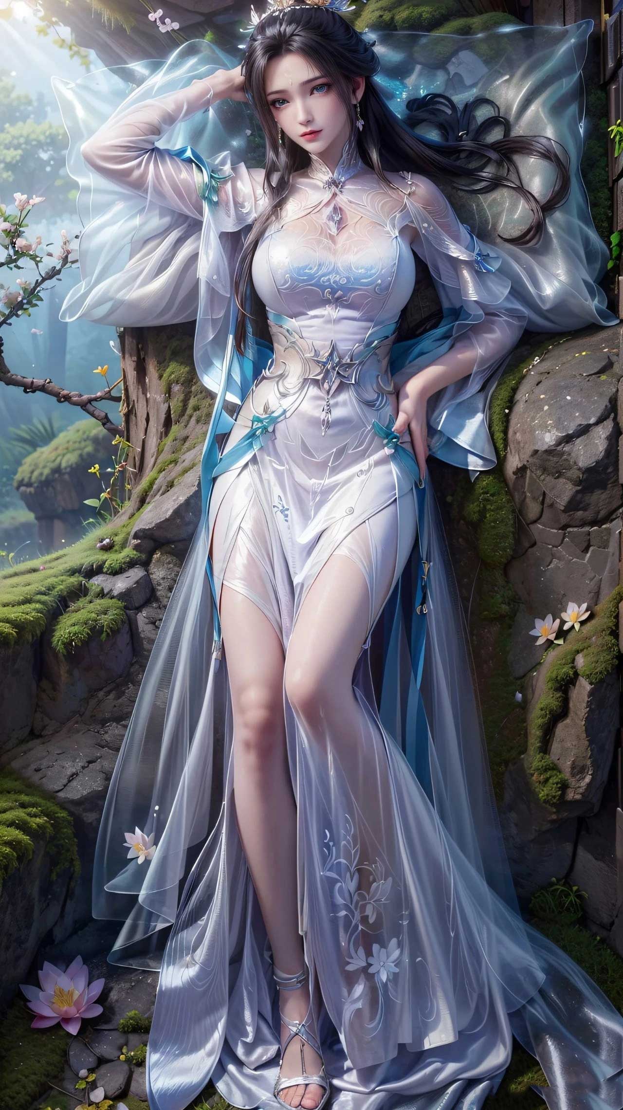 《诛仙》陆雪琪性感美腿壁纸