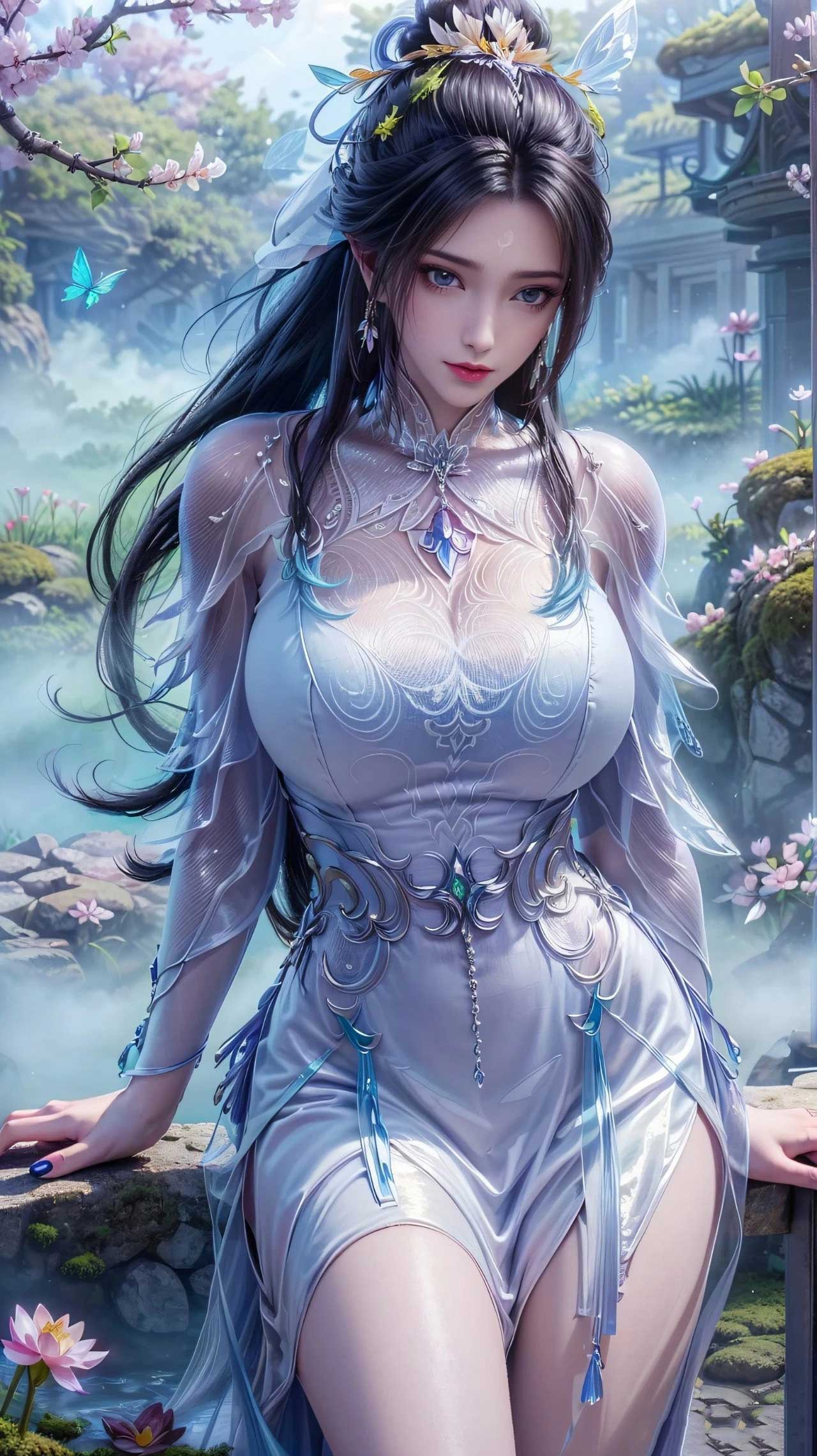 《诛仙》陆雪琪性感美腿壁纸