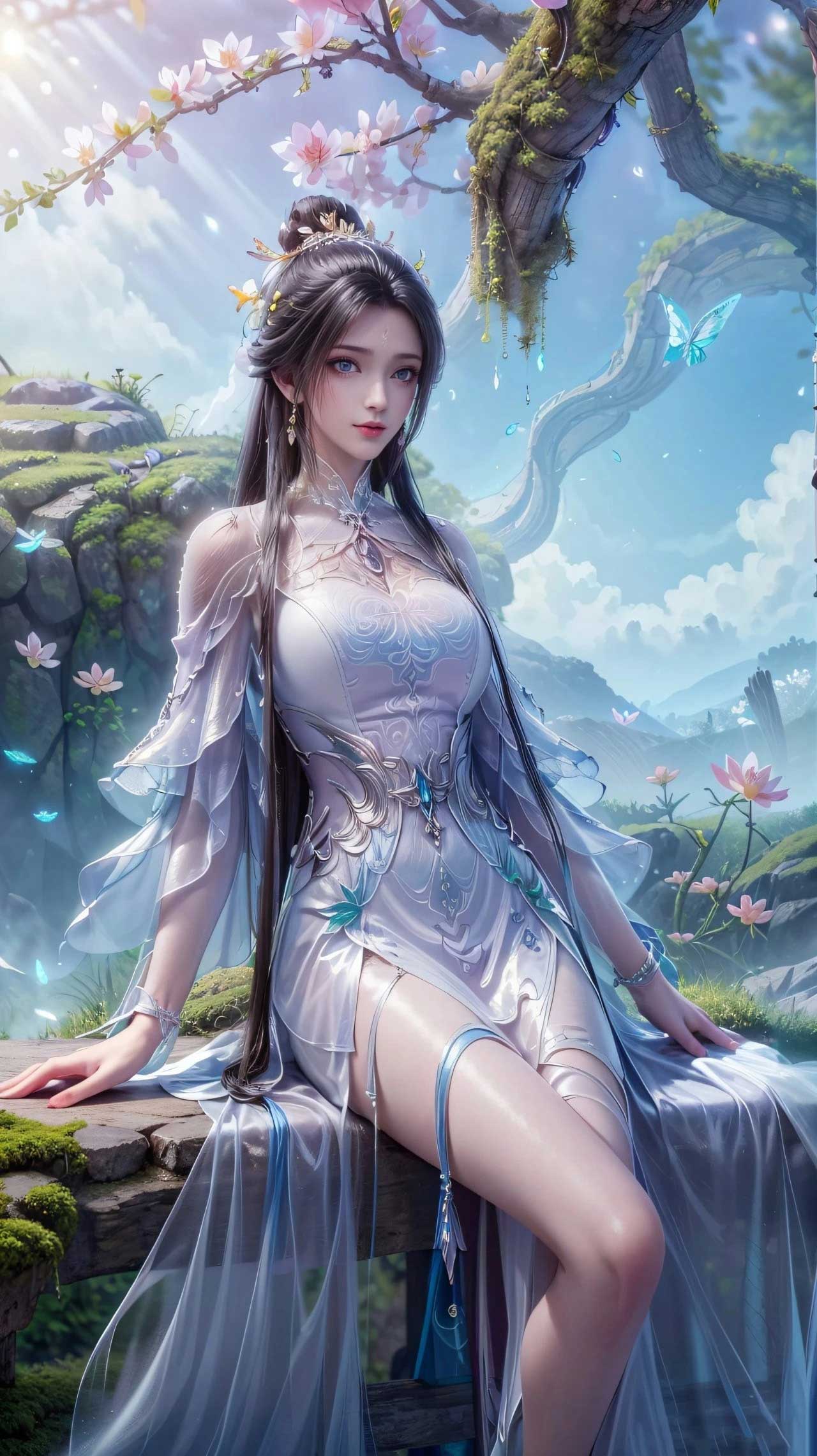 《诛仙》陆雪琪性感美腿壁纸