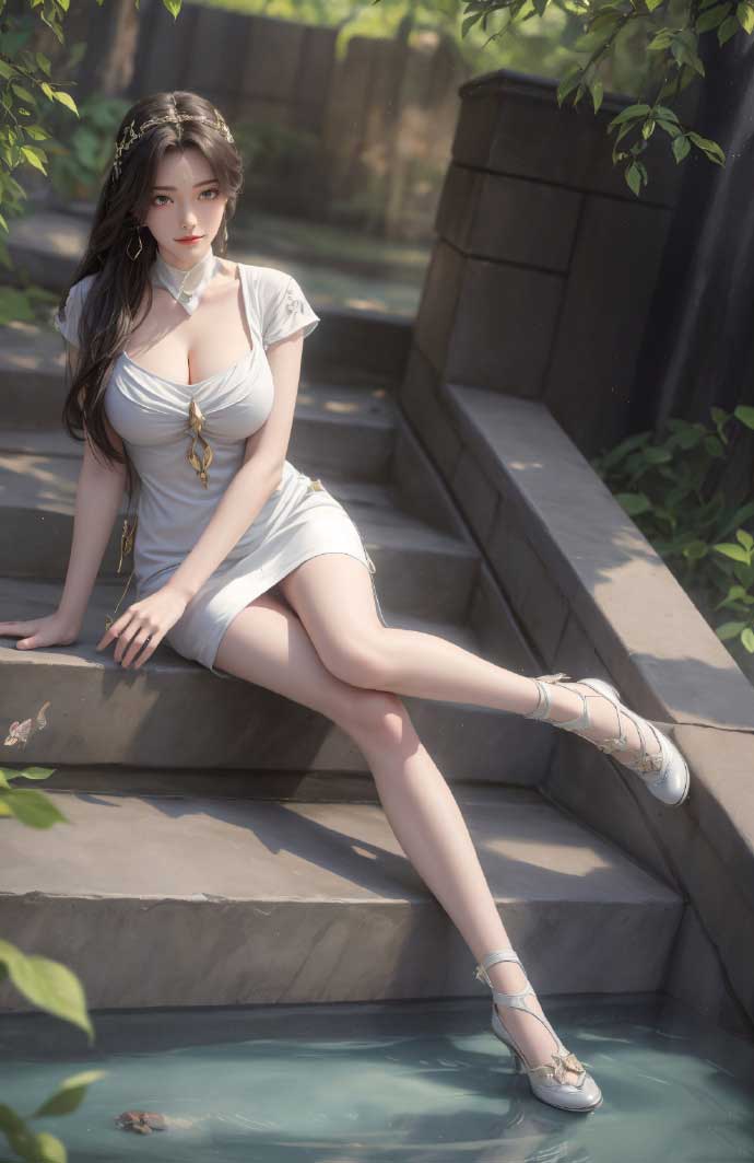 《完美世界》柳神性感美腿壁纸