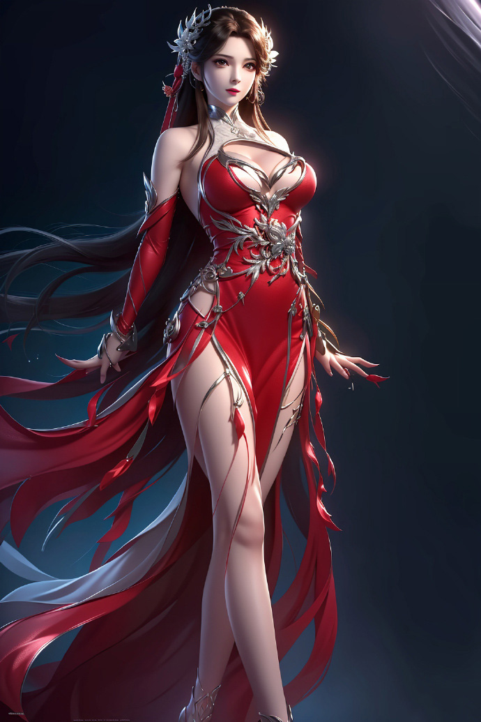 《完美世界》火灵儿美腿丰满壁纸